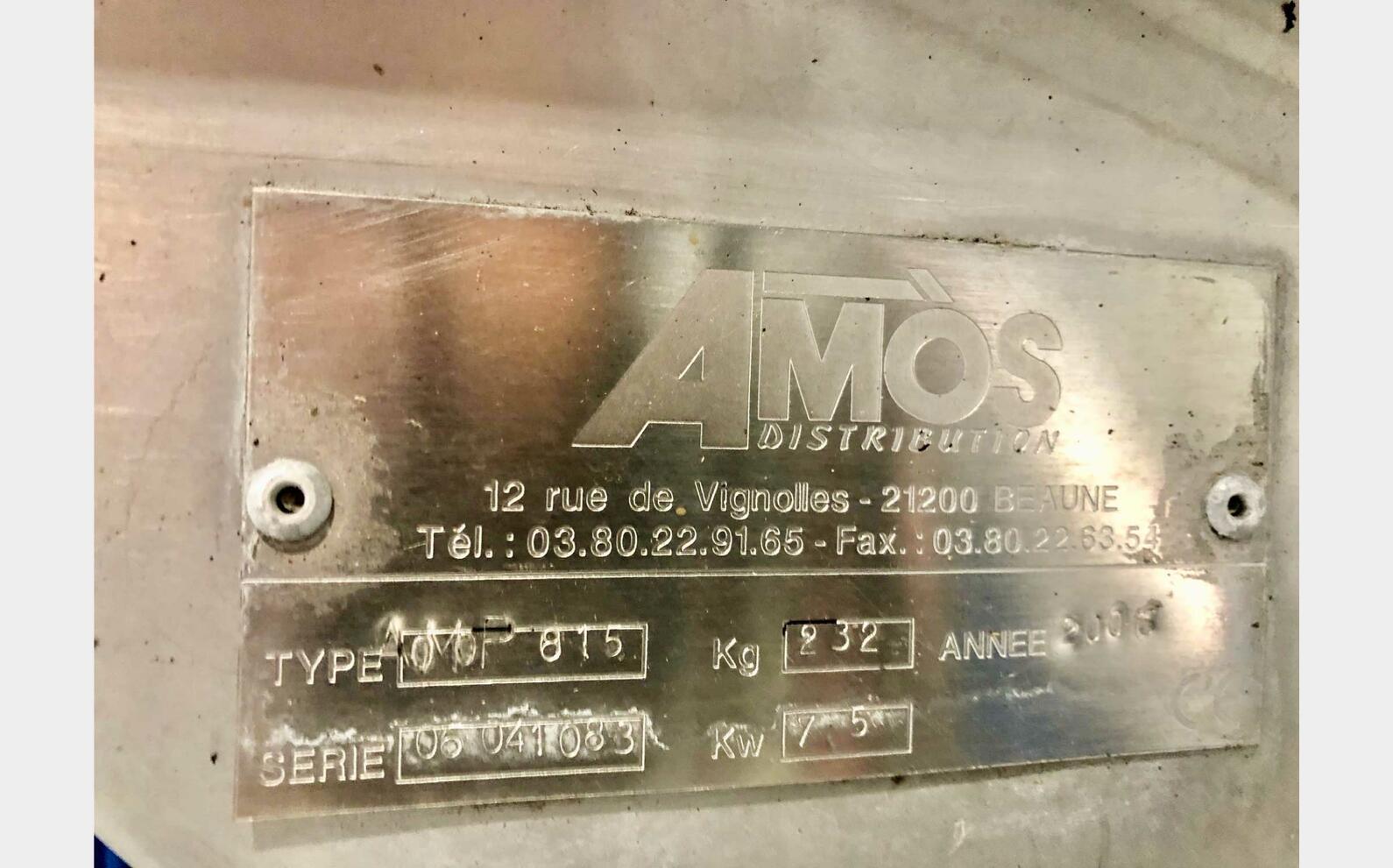 Pompe - AMP 815 15 &agrave; 20 T/h AMOS