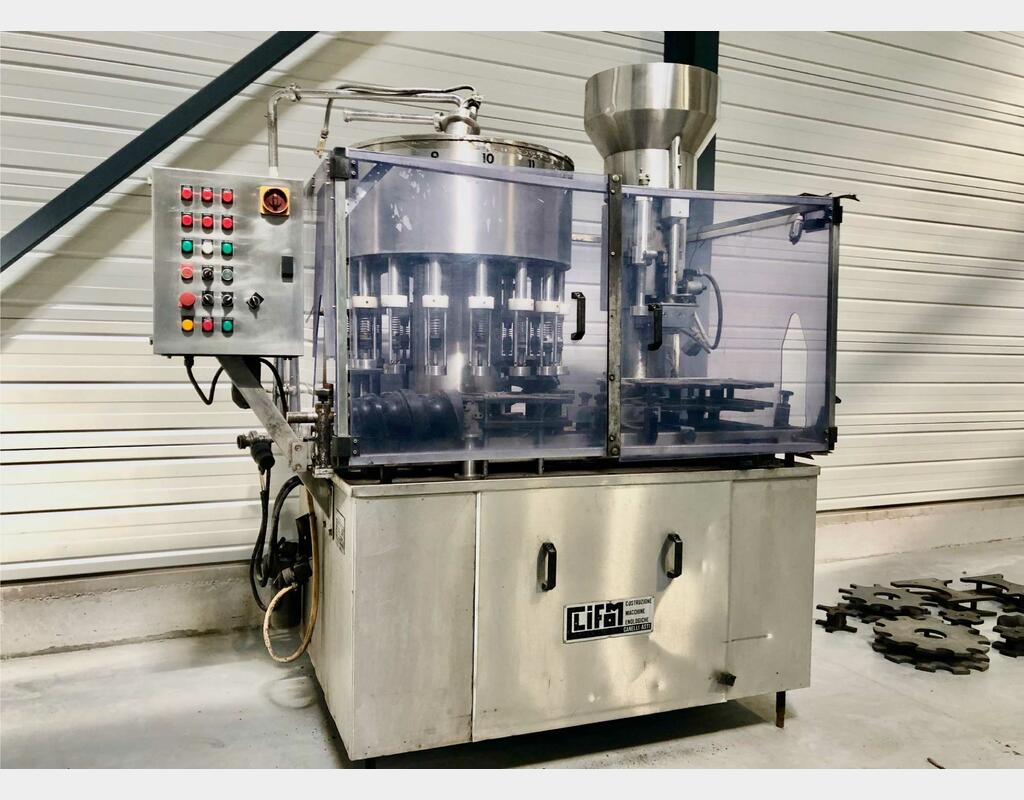 Filling and capping machine CLIFOM