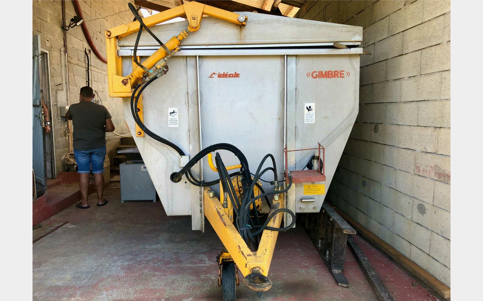 Grape harvesting bucket 50 HL (5 000 liters) GIMBRE