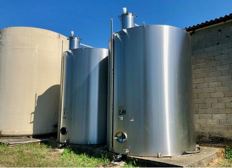 Stainless steel tank - Storage 330 HL (33 000 liters) CHALVIGNAC