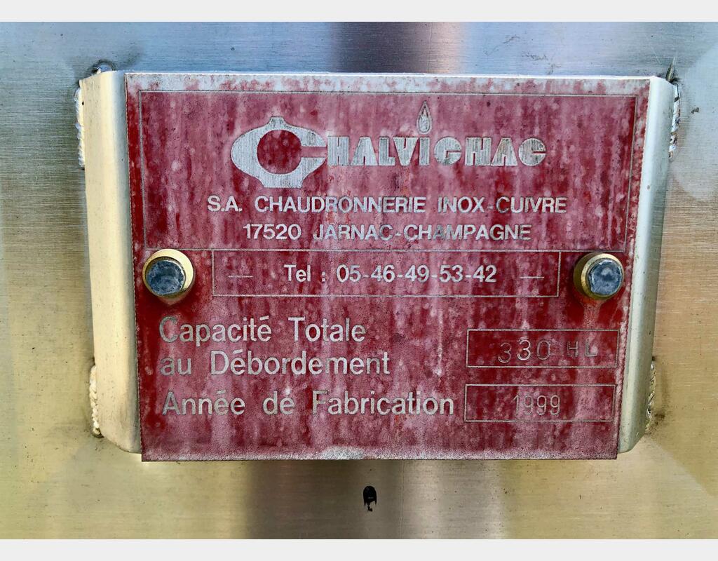 Cuve en acier inoxydable - Stockage