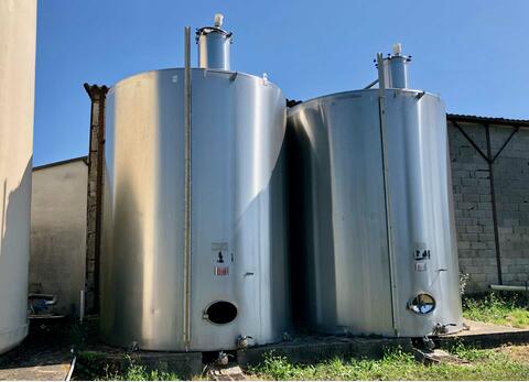 Stainless steel tank - Storage 330 HL (33 000 liters) CHALVIGNAC