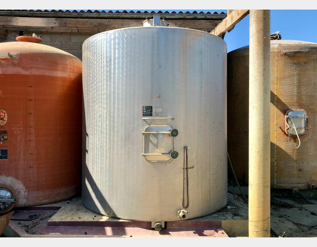 Stainless steel tank - Storage 200 HL (20 000 liters) STAI