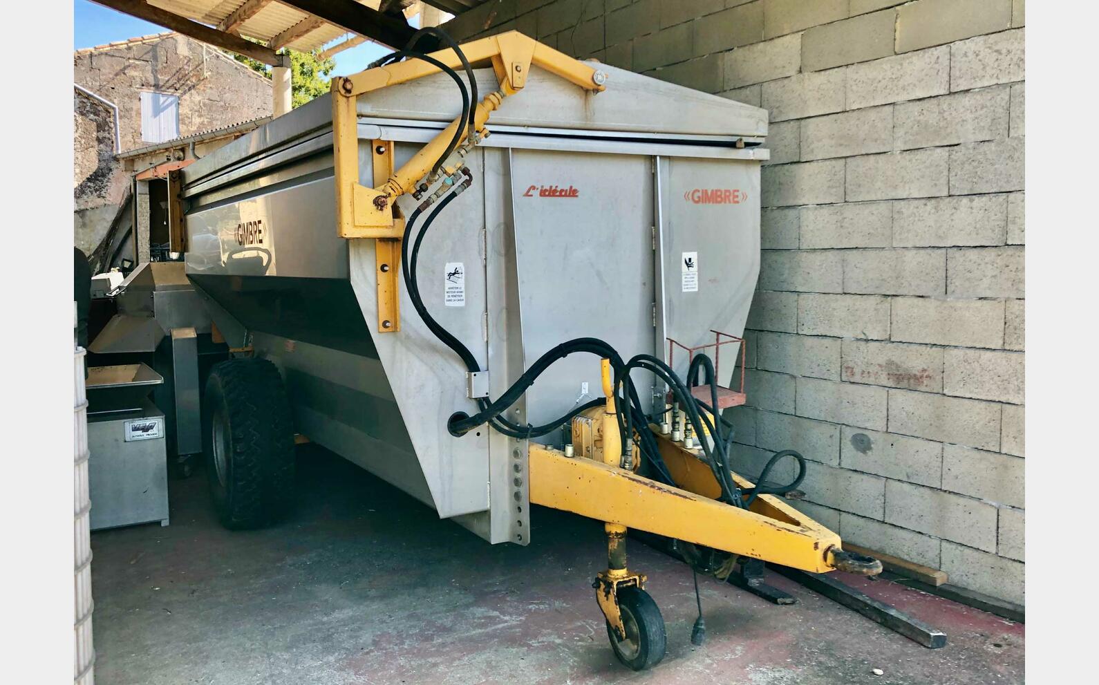 Grape harvesting bucket 50 HL (5 000 liters) GIMBRE