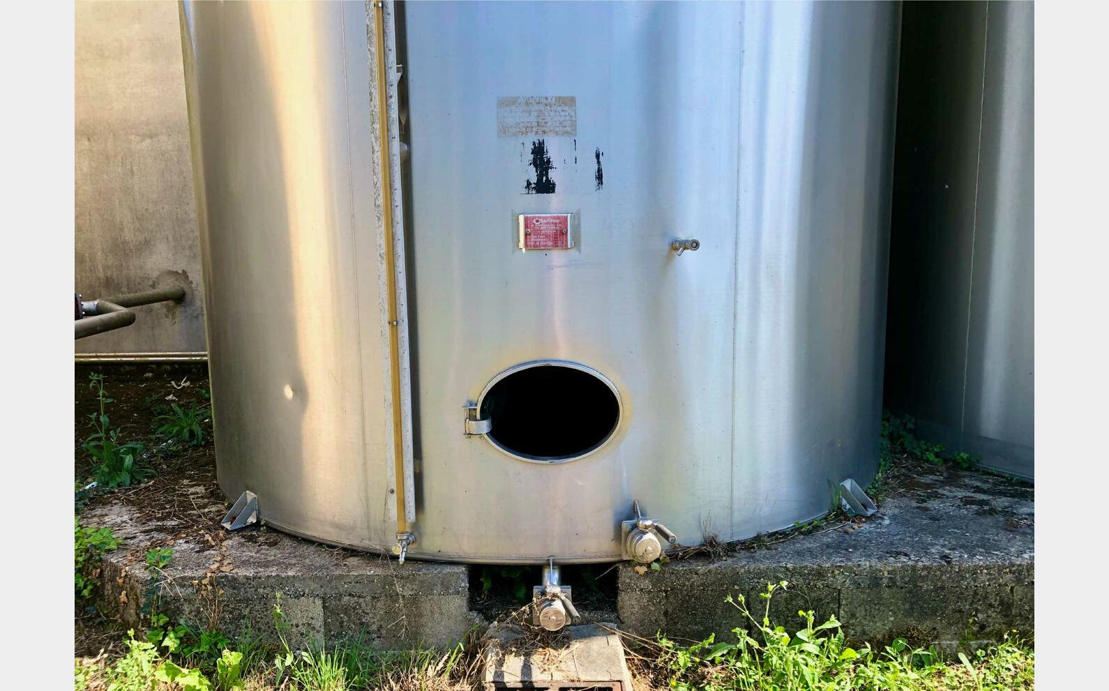 Stainless steel tank - Storage 330 HL (33 000 liters) CHALVIGNAC