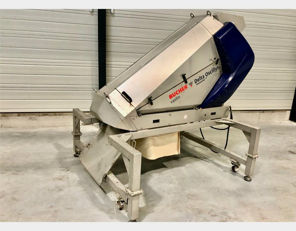 Egrappoir - 8 T/h 8 T/h BUCHER VASLIN