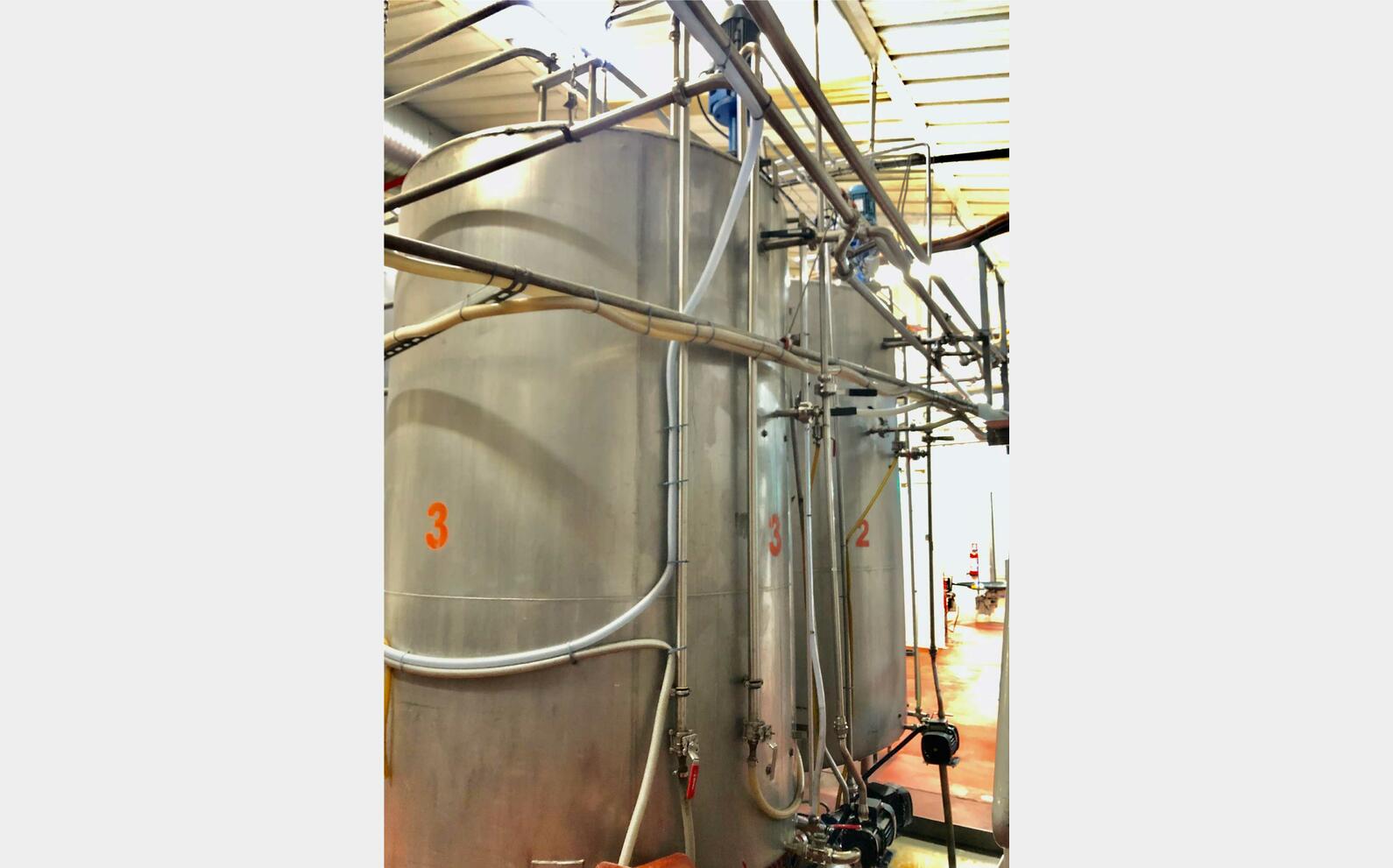304 ss tank - Closed 65 HL (6 500 liters)