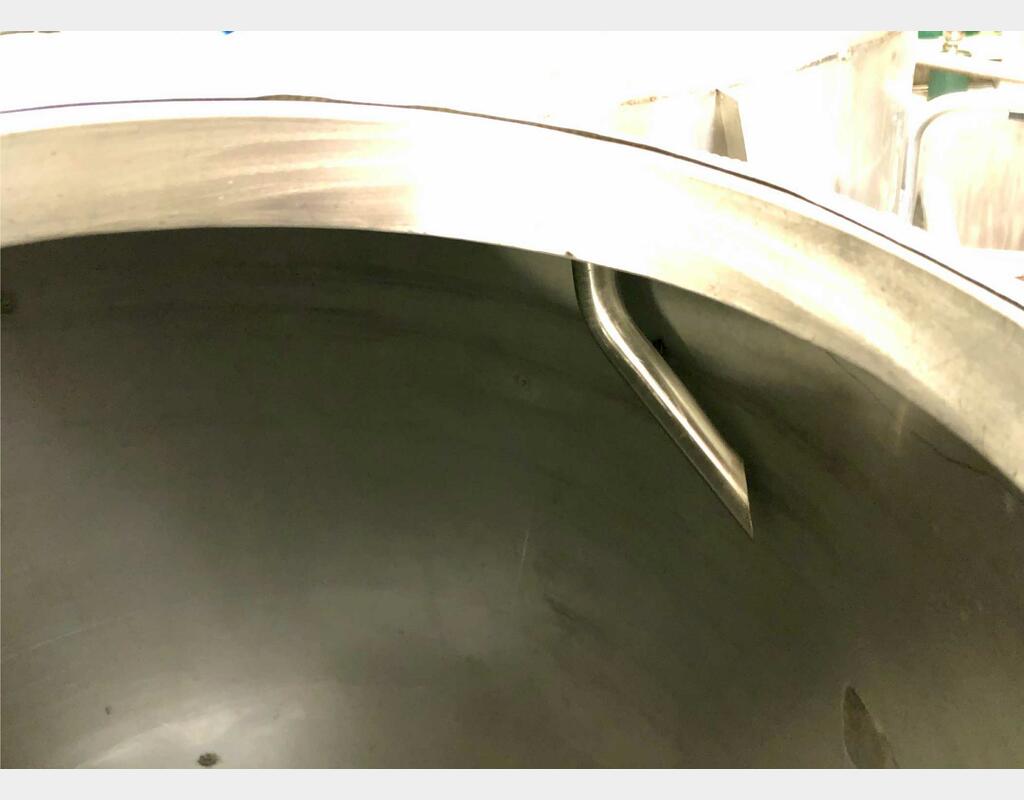 Stainless steel tank - Agitated