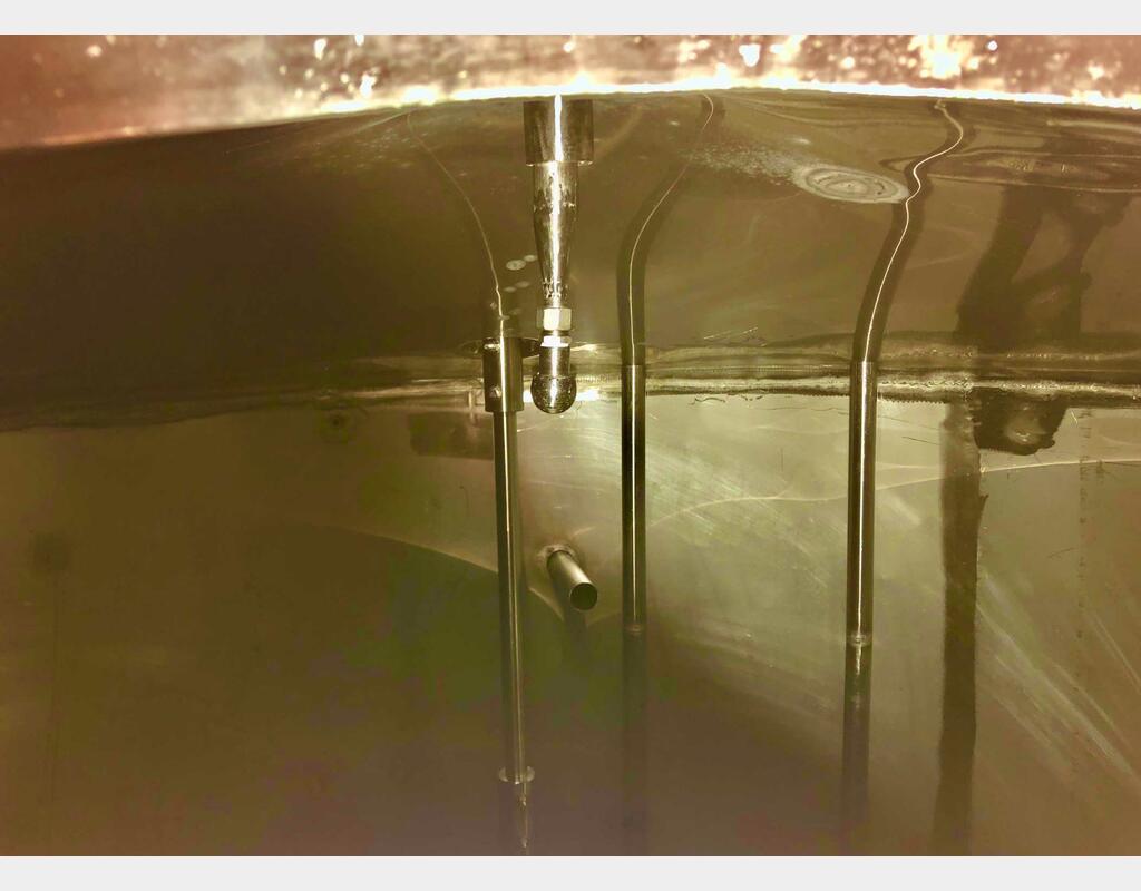 Stainless steel tank - Agitated