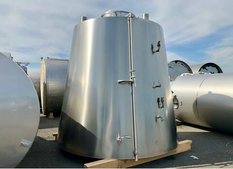 304 stainless steel tank - Tronconical 145 HL (14 500 liters) SERAP