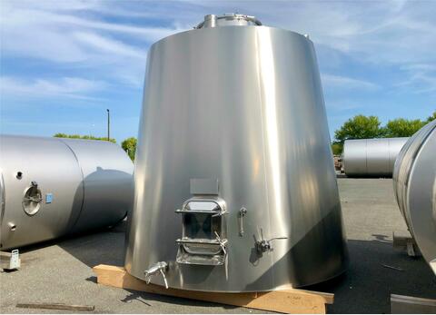 Stainless steel tank 304 - Truncated cone
