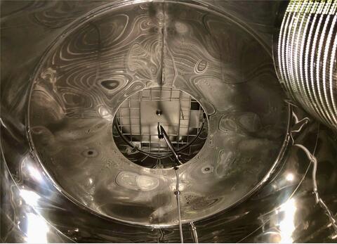 304 stainless steel tank - Tronconical 145 HL (14 500 liters) SERAP