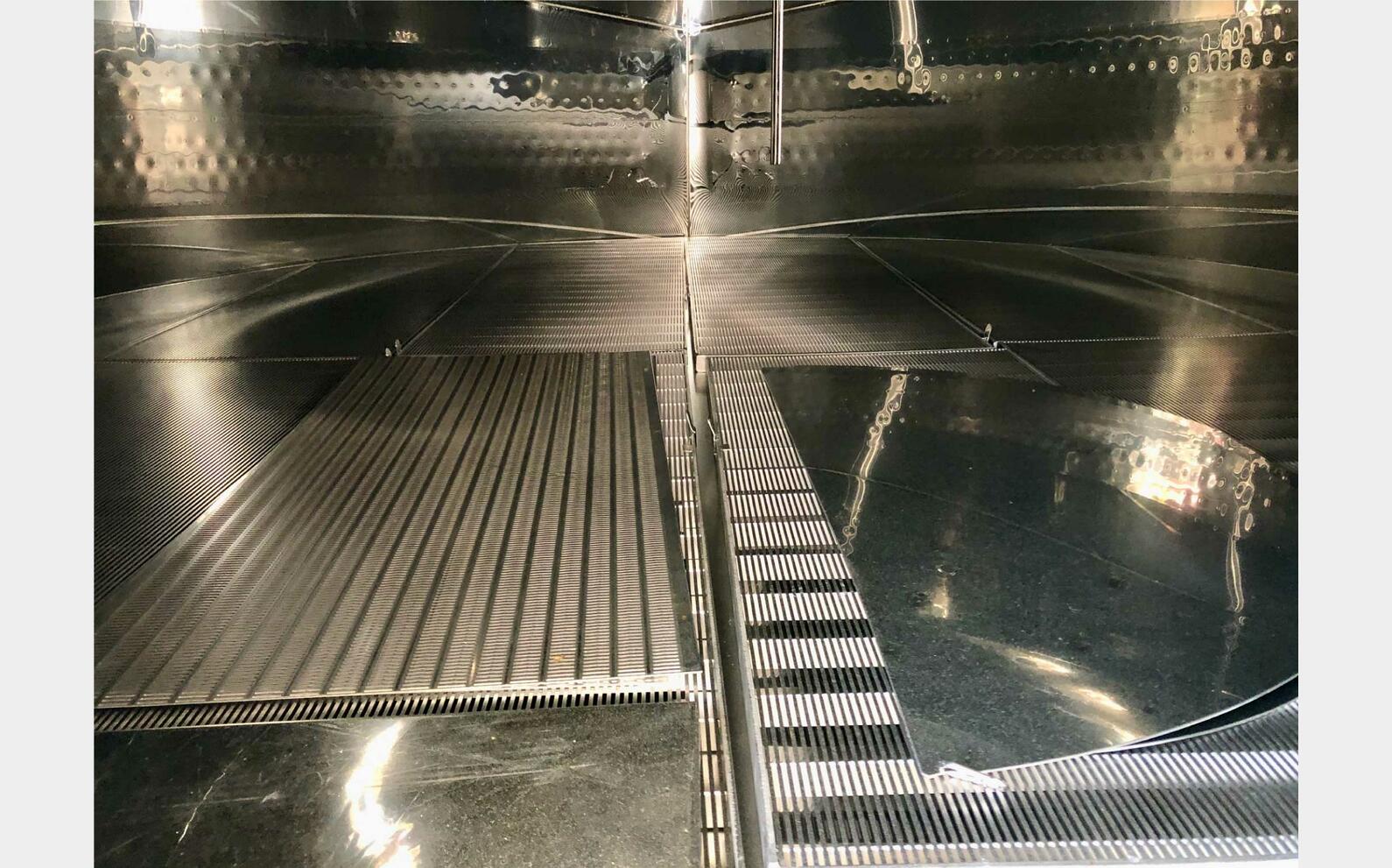 Cuve inox 304 - Tronconique 145 HL (14 500 litres) SERAP