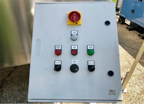 304 stainless steel tank - Tronconical 145 HL (14 500 liters) SERAP