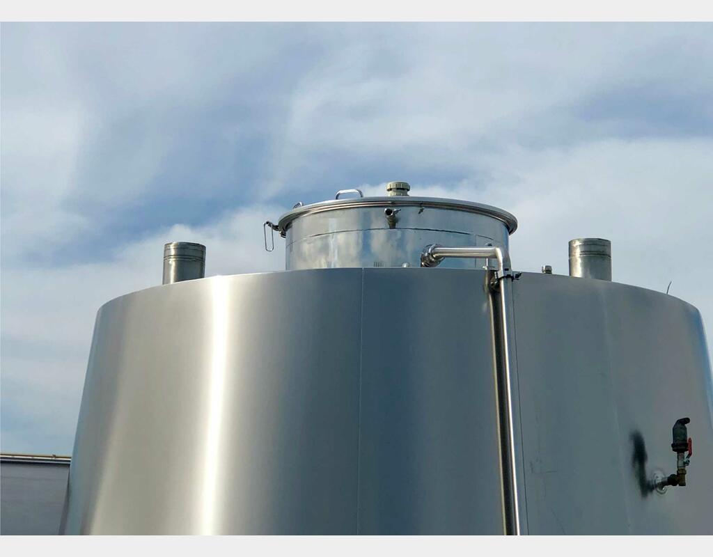 Stainless steel tank 304 - Truncated cone