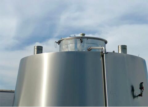 Stainless steel tank 304 - Truncated cone