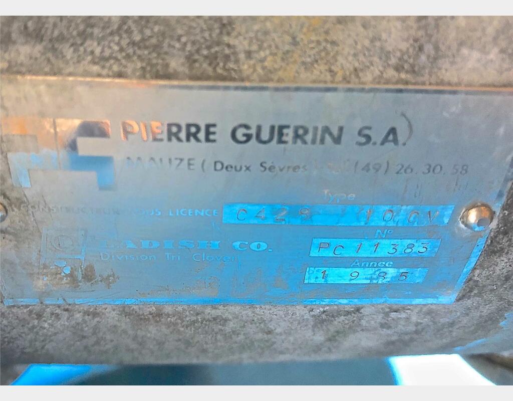 Pompe centrifuge inox - Marque : PIERRE GUERIN