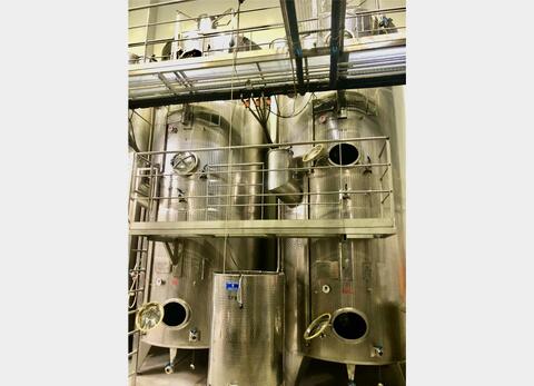 Stainless steel tank - Temperature controlled 225HL (22 500 litres) LETINA