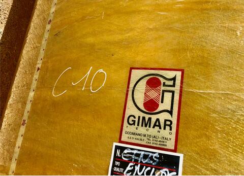 Fiber tank - Floating cap 100 HL (10 000 litres) GIMAR