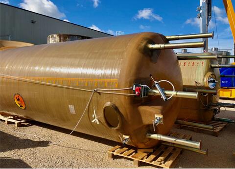 Cuve fibre - Chapeau flottant 250 HL (25 000 litres) VS
