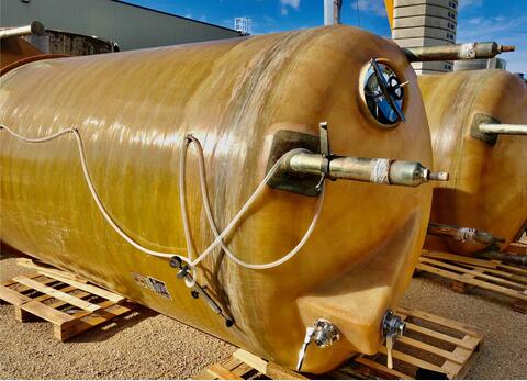 Cuve fibre - Chapeau flottant 100 HL (10 000 litres) GIMAR