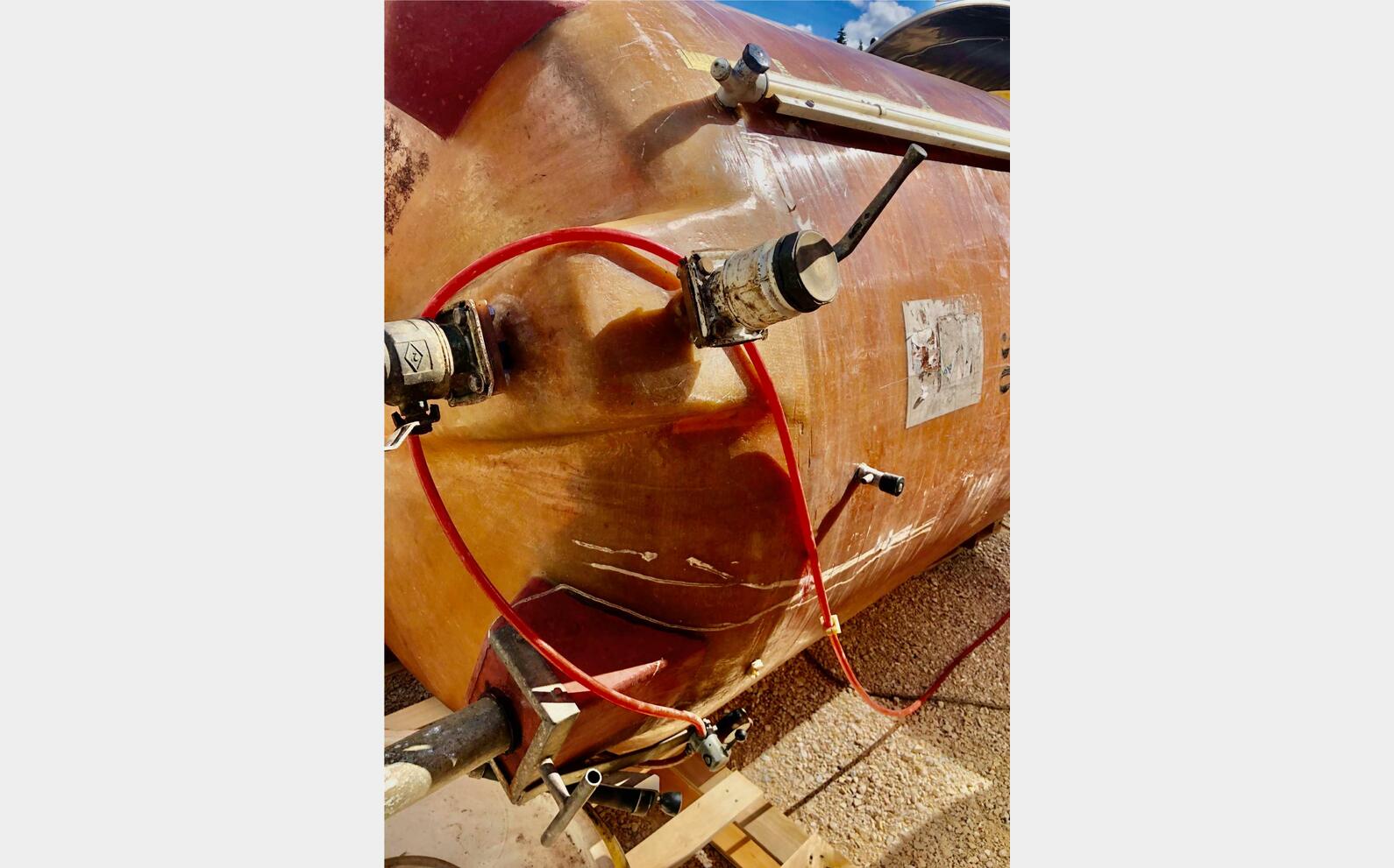 Cuve fibre - Chapeau flottant 50 HL (5 000 litres)
