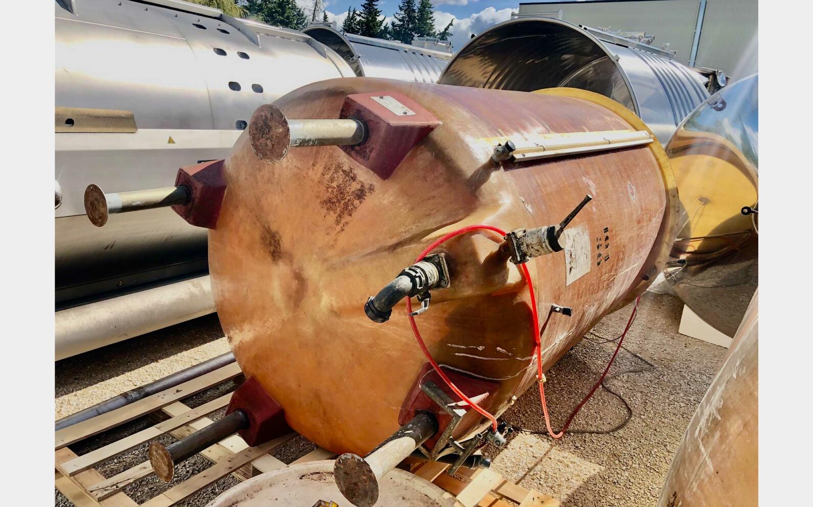 Cuve fibre - Chapeau flottant 50 HL (5 000 litres)