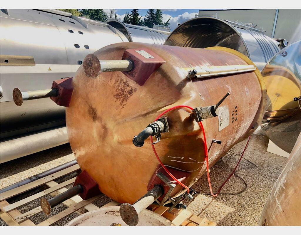 Cuve fibre - Chapeau flottant 50 HL (5 000 litres)