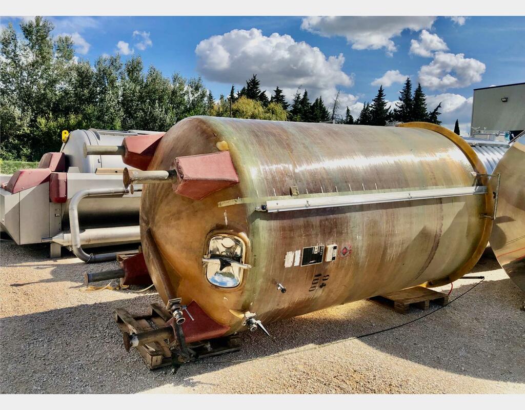 Cuve fibre - Chapeau flottant 100 HL (10 000 litres)