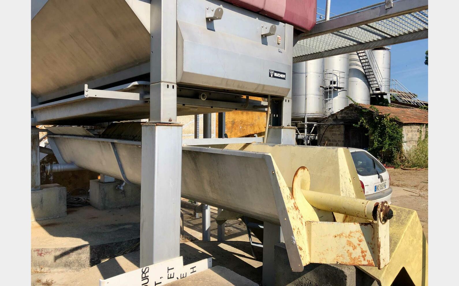 Pressoir &agrave; membrane 80 HL (8 000 litres) BUCHER