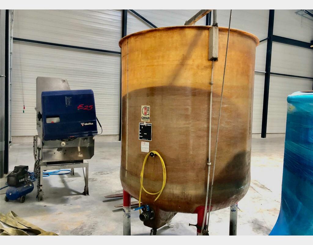 Cuve fibre - Chapeau flottant 30 HL (3 000 litres)