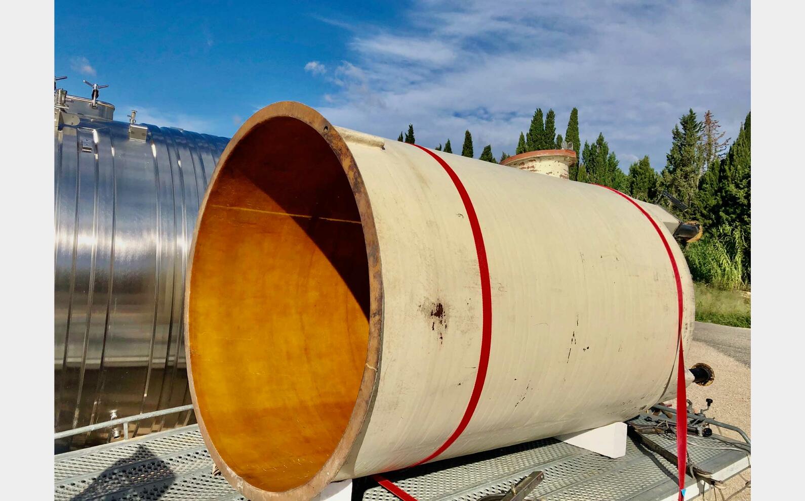 Cuve fibre - Chapeau flottant 50 HL (5 000 litres)
