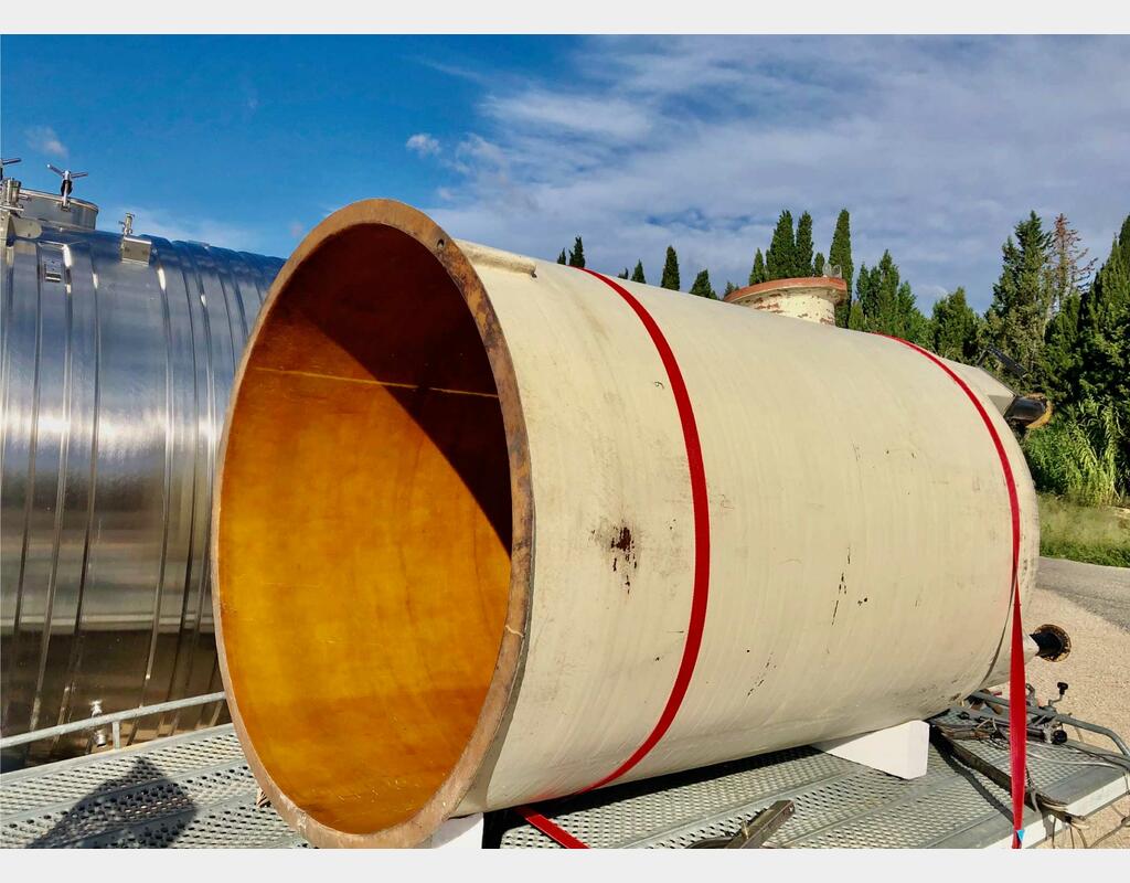 Cuve fibre - Chapeau flottant 50 HL (5 000 litres)