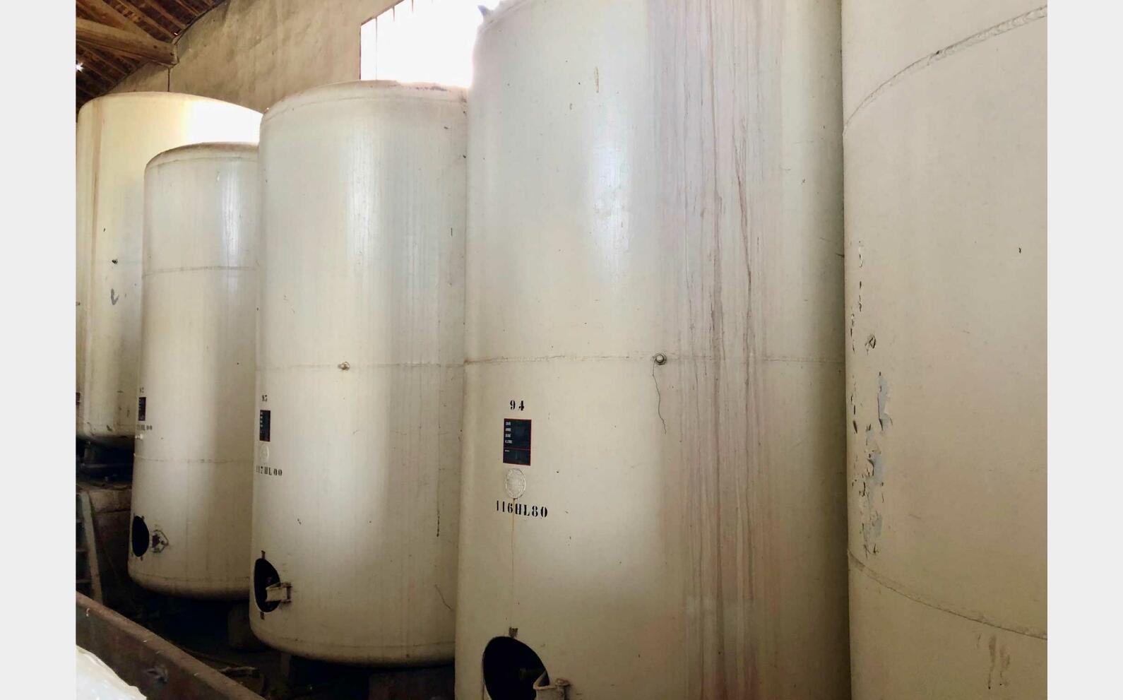 Cuve acier rev&ecirc;tu 115 HL (11 500 litres)