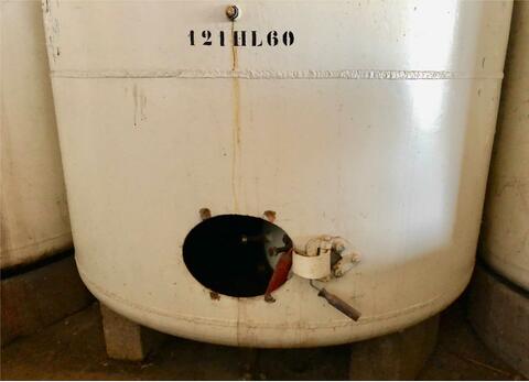 Coated steel tank - On concrete feet 115 HL (11 500 liters)