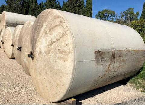 Coated steel tank - On feet - Storage