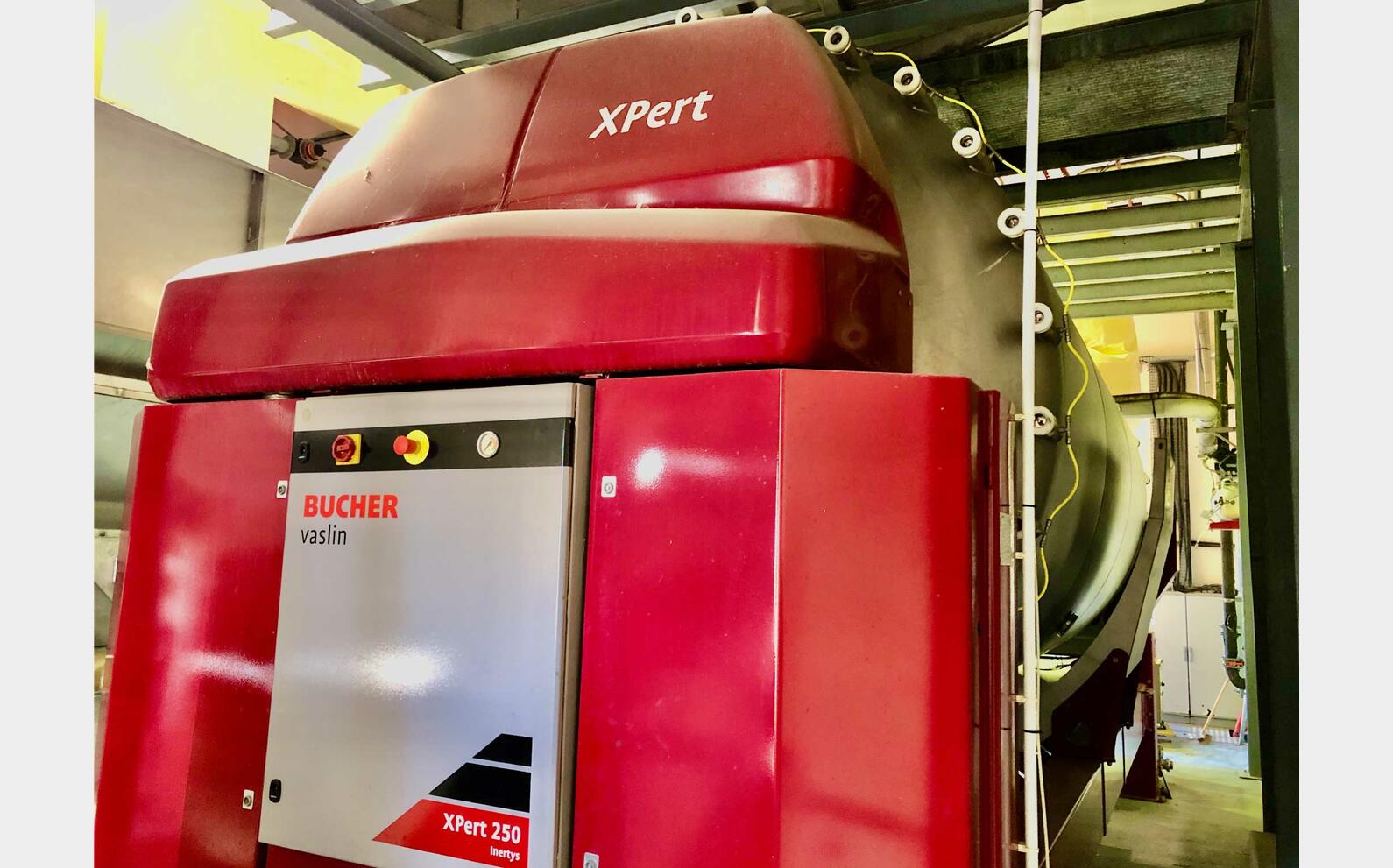 Pressoir inertys - Xpert 250 250 HL (25 000 litres) BUCHER