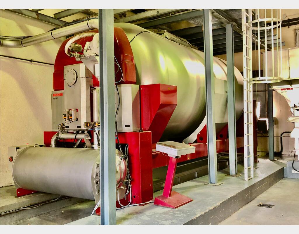 Pressoir inertys - Xpert 250 250 HL (25 000 litres) BUCHER