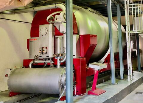 Pressoir inertys - Xpert 250 250 HL (25 000 litres) BUCHER