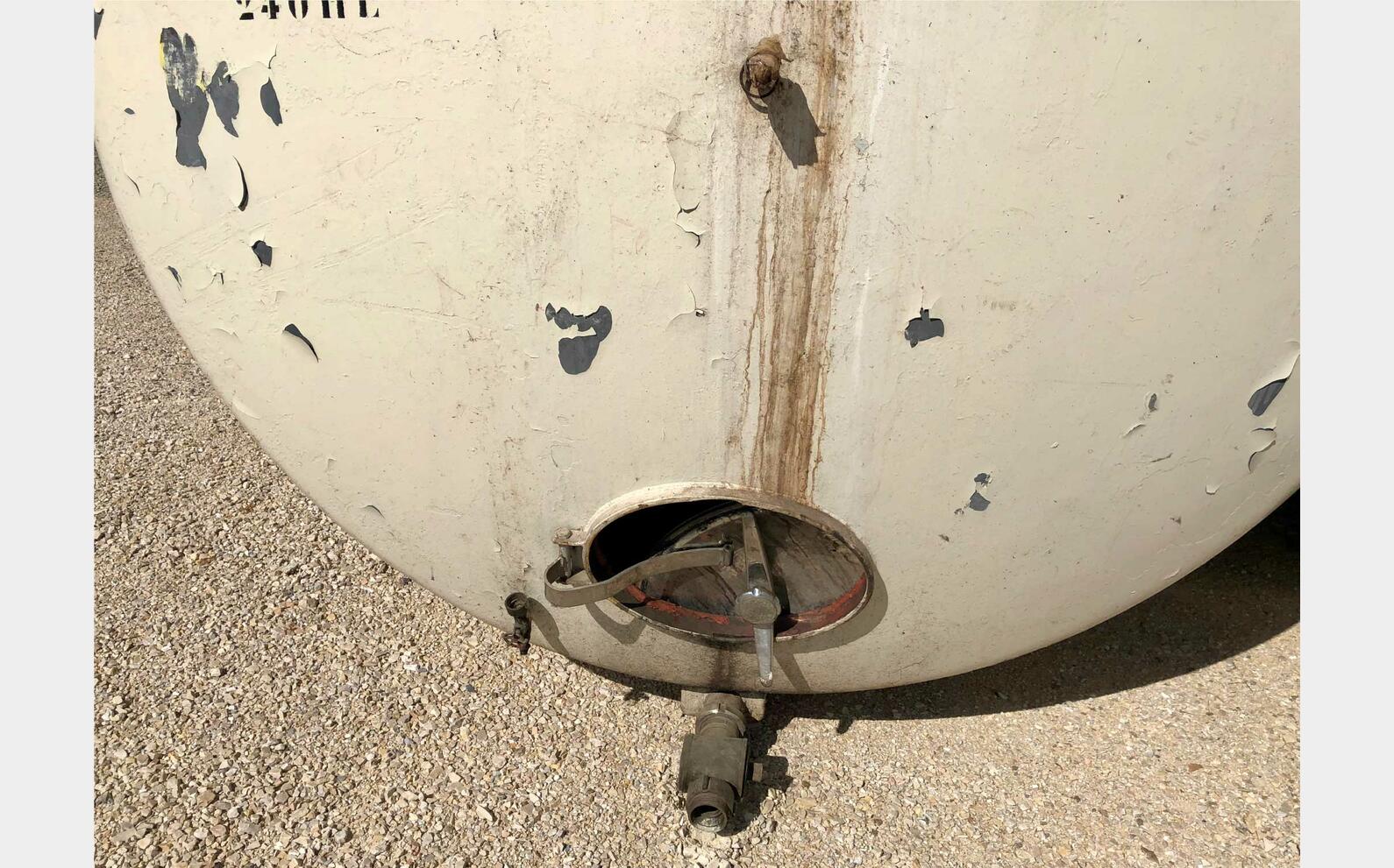 Coated steel tank - Horizontal 240 HL (24 000 liters)