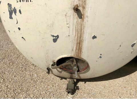 Coated steel tank - Horizontal 240 HL (24 000 liters)