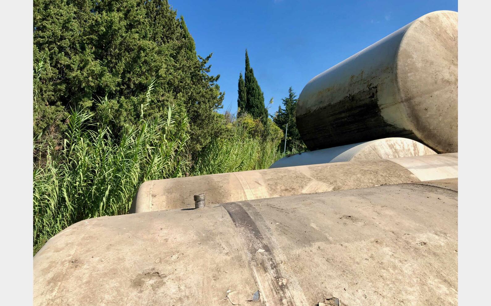 Coated steel tank - Horizontal 240 HL (24 000 liters)