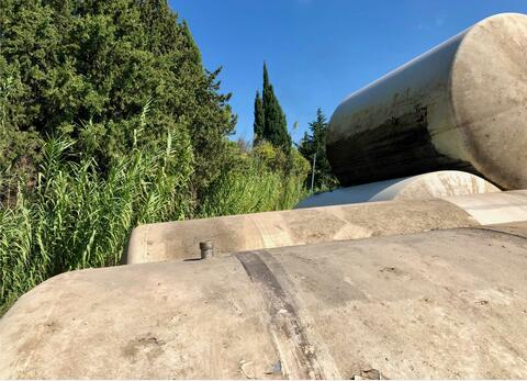 Coated steel tank - Horizontal 240 HL (24 000 liters)