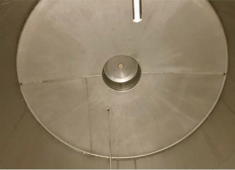 304L stainless steel tank - Cylindrical  - Vertical on legs