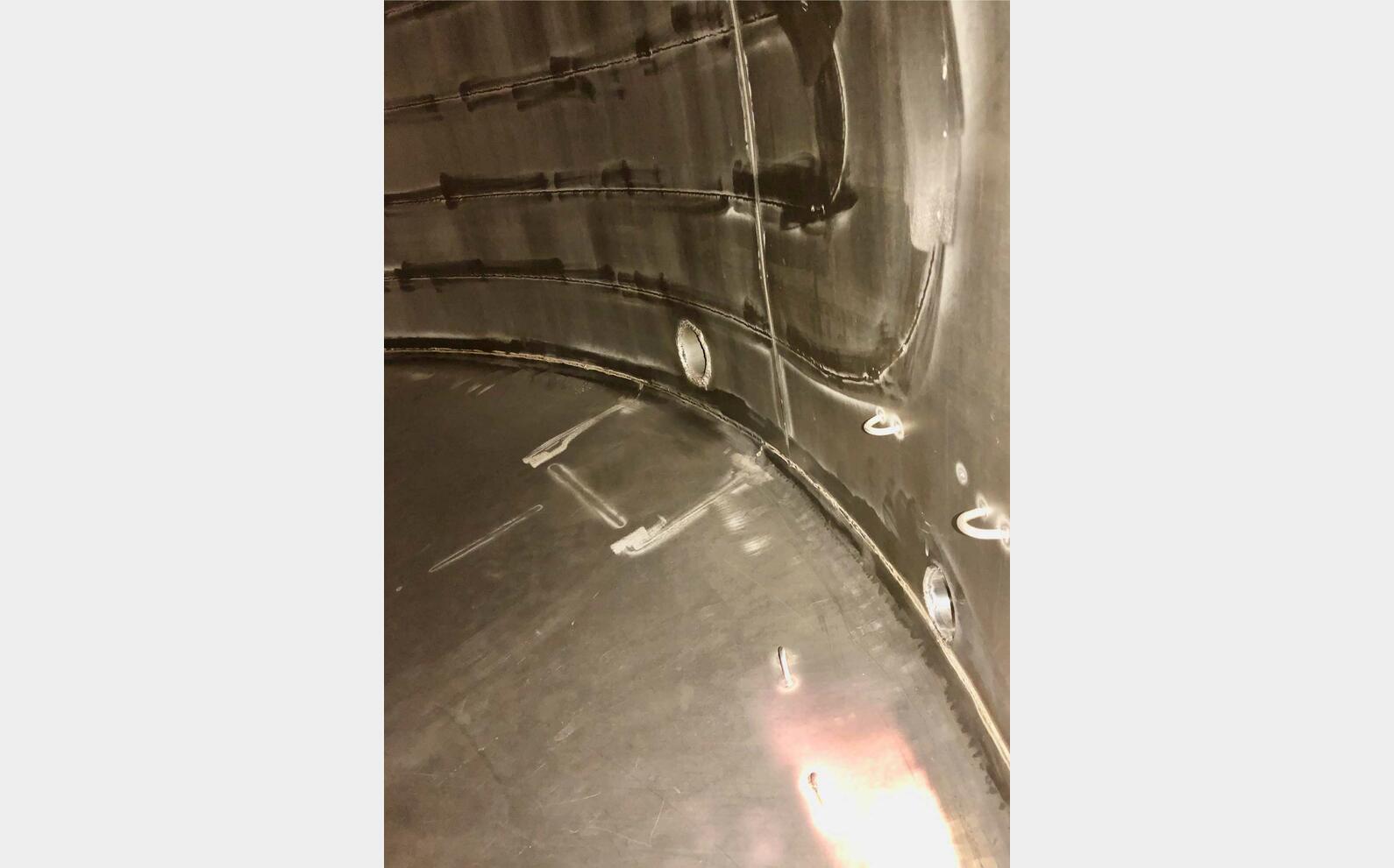 Cuve &agrave; d&eacute;bourbage - Inox 304L 150 HL (15 000 litres) STAI