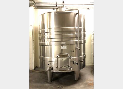 304L stainless steel tank - Cylindrical  - Vertical on legs