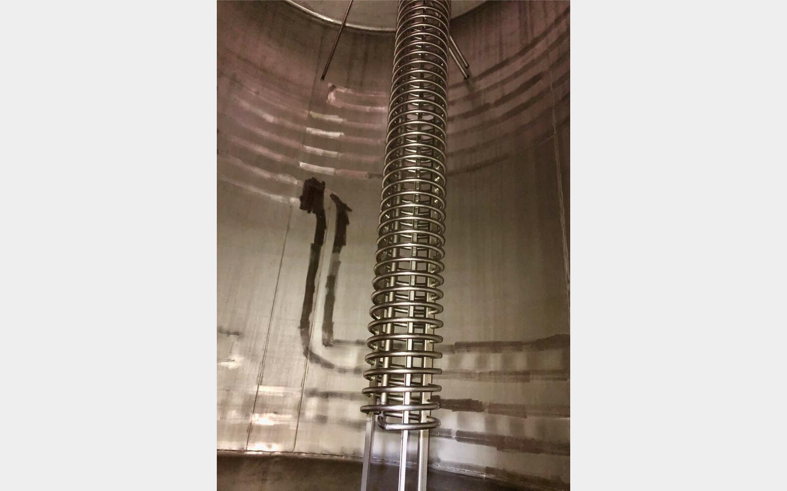 Cuve &agrave; d&eacute;bourbage - Inox 304L 150 HL (15 000 litres) STAI