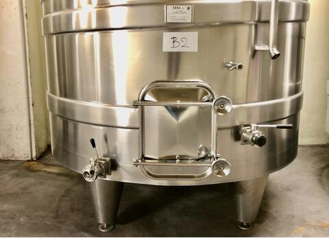 Cuve inox 304L 60 HL (6 000 litres) STAI