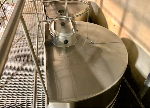 304L stainless steel tank - Cylindrical  - Vertical on legs