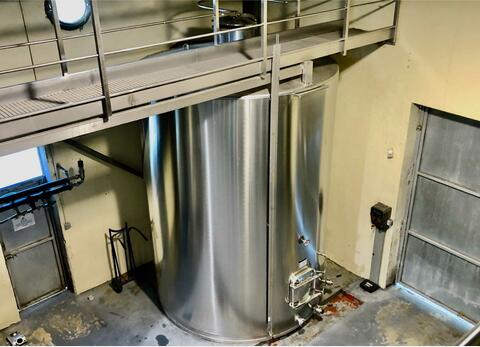 304L stainless steel tank - Cylindrical  - Verticla flat bottom